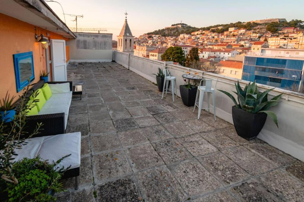 The Spot - Rooftop In The City Centre + Parking Sibenik Bagian luar foto