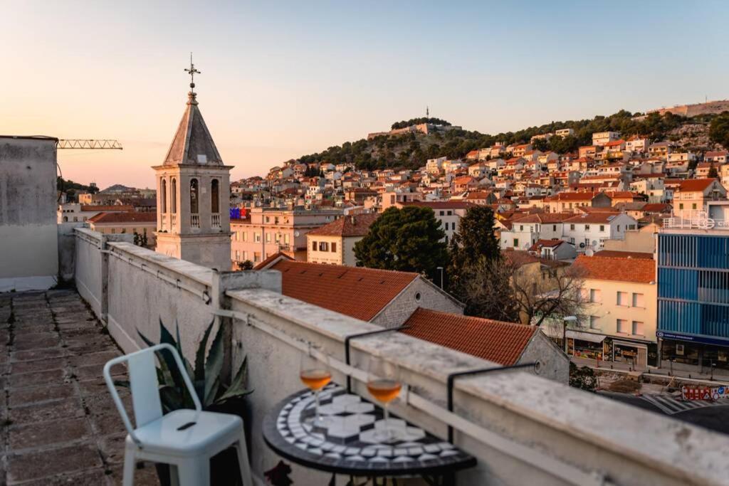 The Spot - Rooftop In The City Centre + Parking Sibenik Bagian luar foto