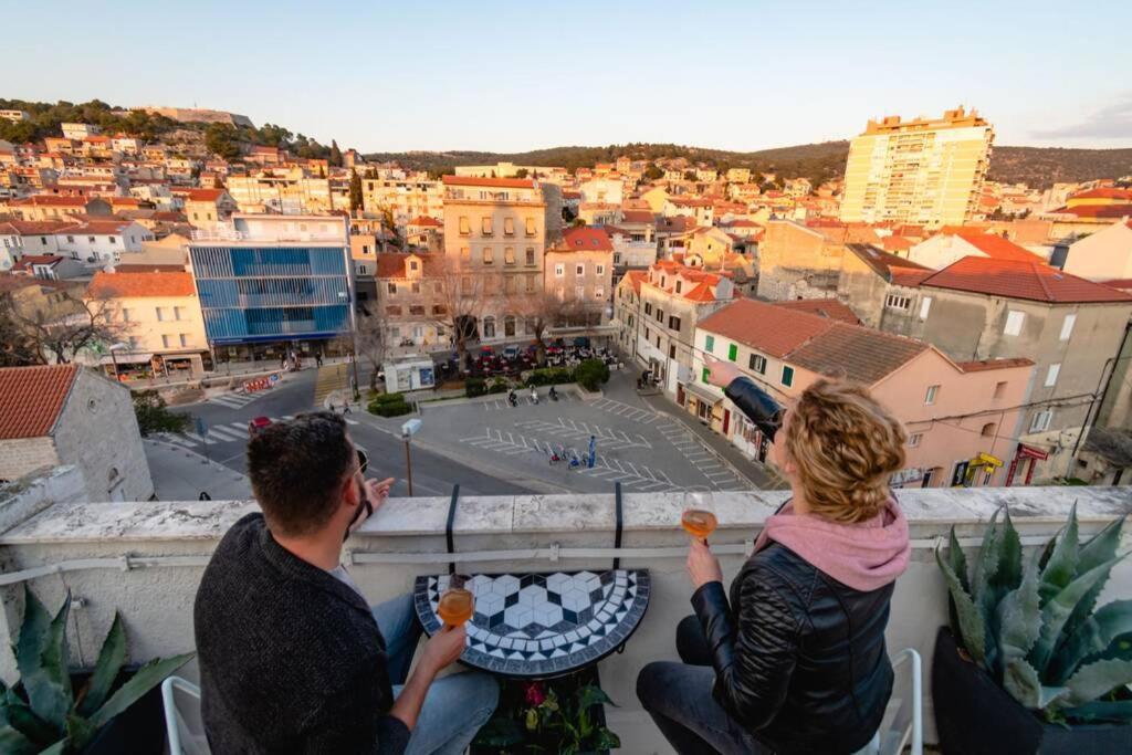 The Spot - Rooftop In The City Centre + Parking Sibenik Bagian luar foto